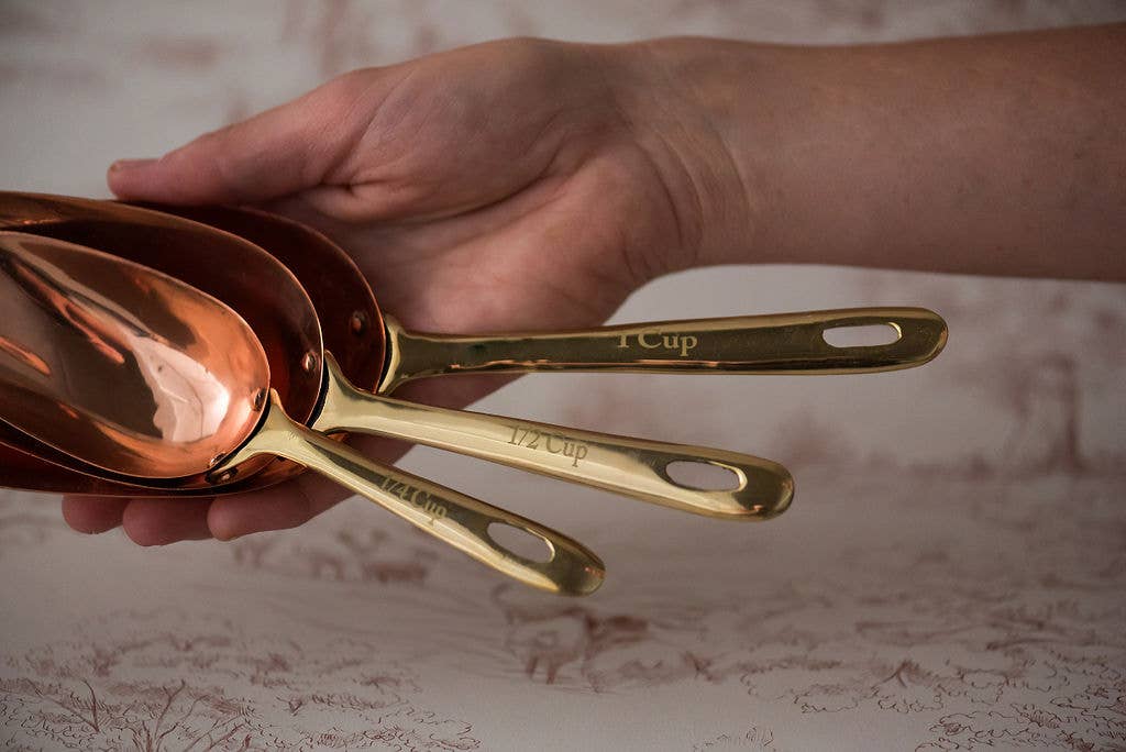 Copper Measuring Scoops