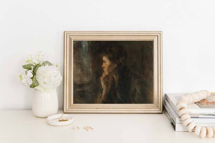 Vintage Portrait Print