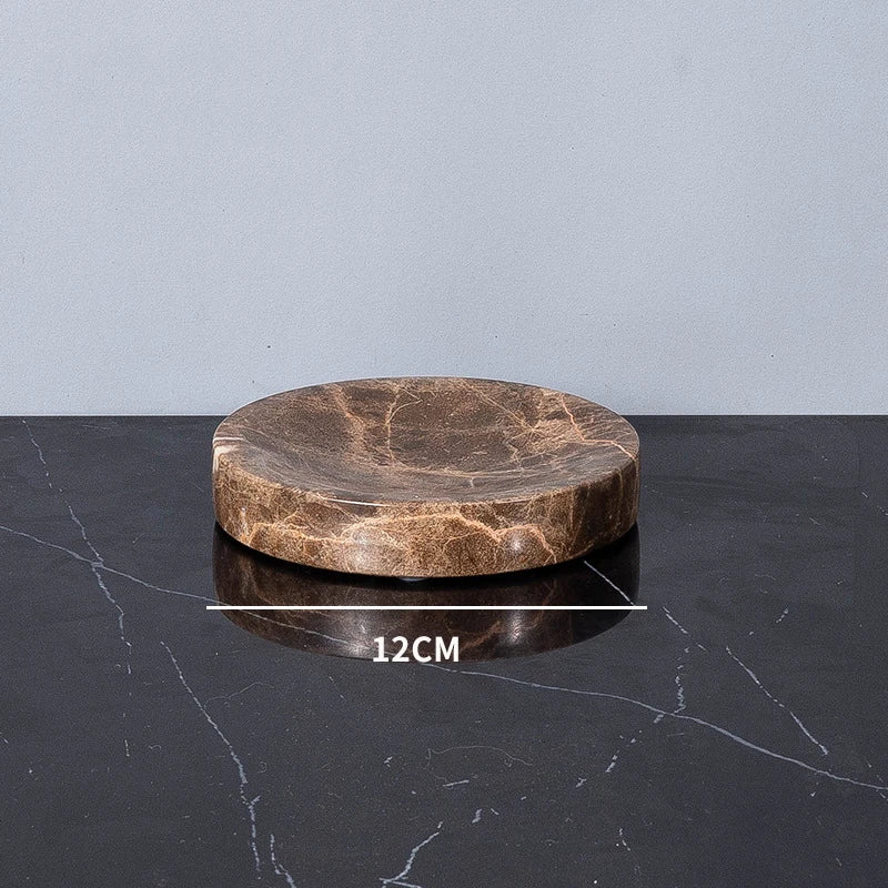 Emperador Dark Marble Bathroom Accessories