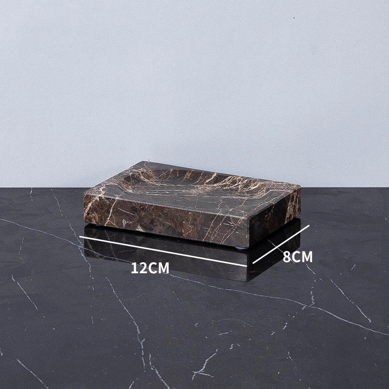 Emperador Dark Marble Bathroom Accessories