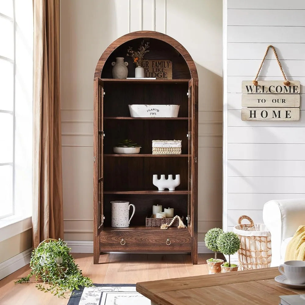 Arlington Arched Display Cabinet