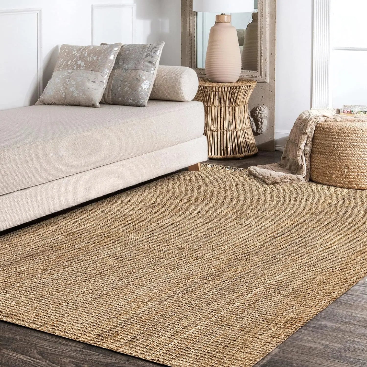 Hand Woven Jute Rug