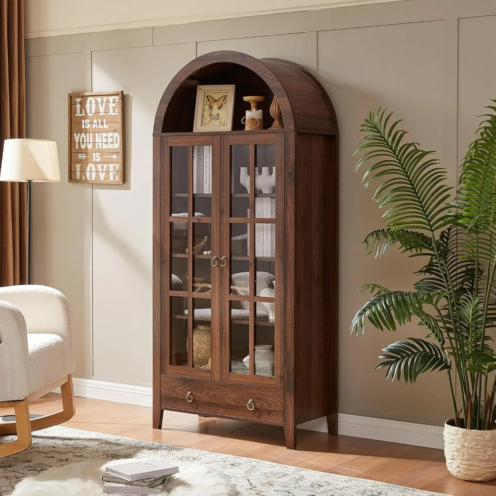 Arlington Arched Display Cabinet