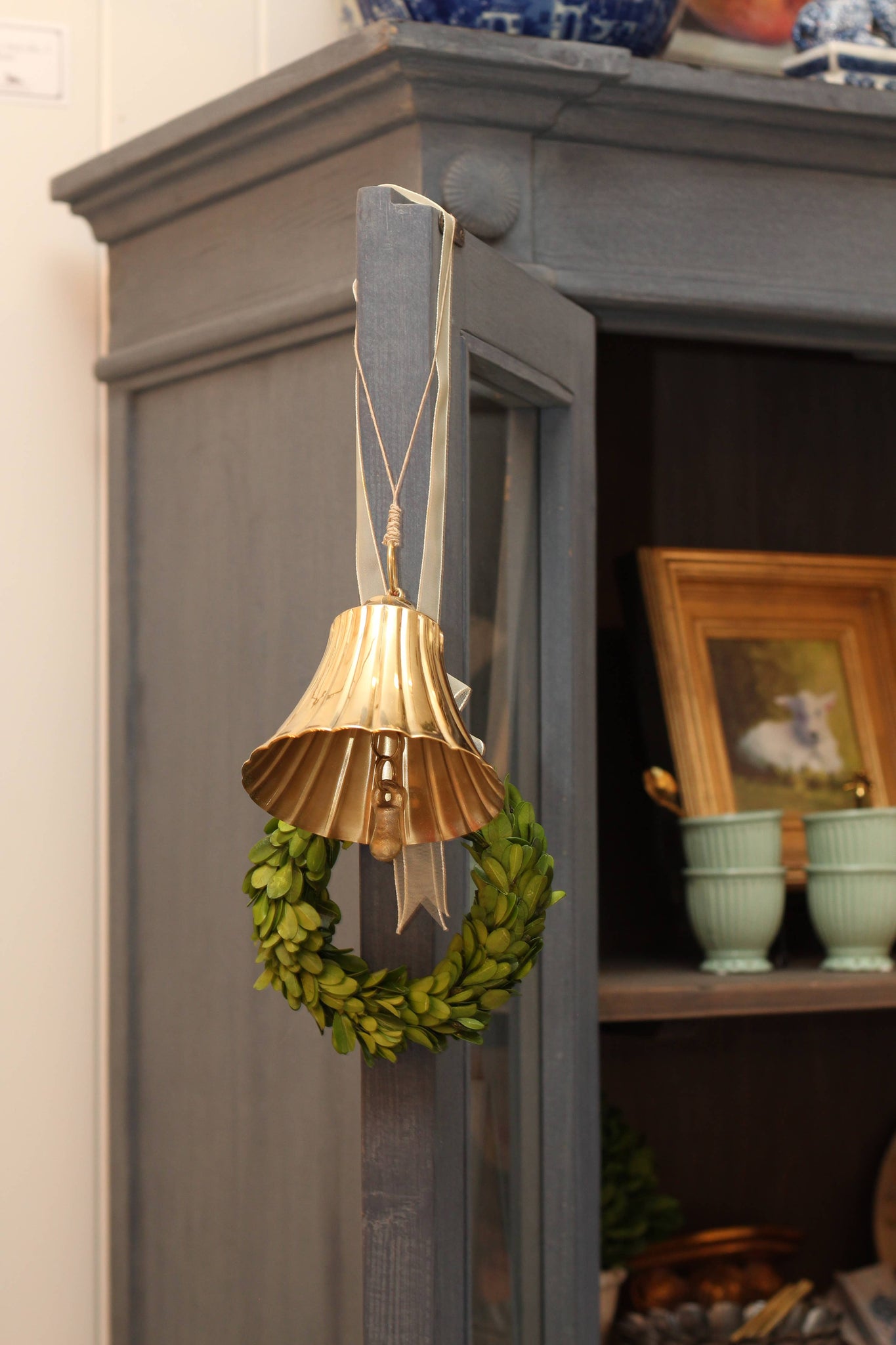 Scalloped Brass Bell