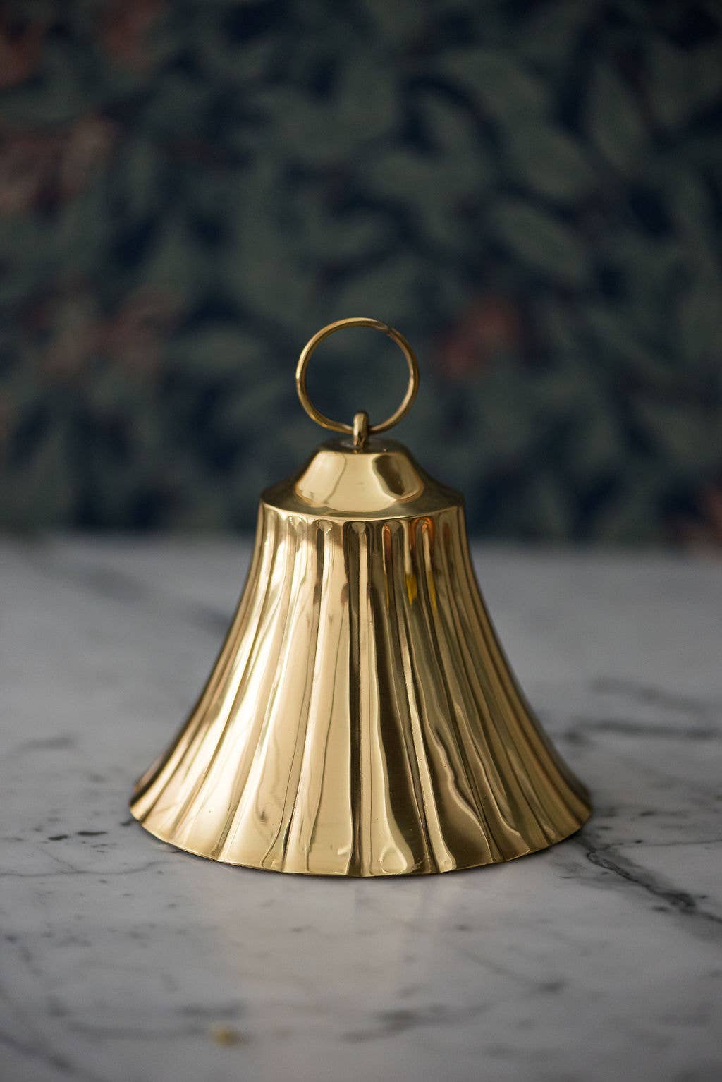 Scalloped Brass Bell